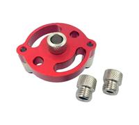 Harilla Kit Guida di Centraggio per Trapano Da 6/8/10 Mm con Boccole per Fori Verticali, Rosso