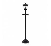 Harilla Lampada in Miniatura per Casa delle Bambole Lampione Mini Lampada LED Plastica 1 12 Colonna Slanciata Lanterna a Cassetta Accensione a Batteria Adatta
