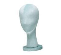 Harilla Mannequin testa parrucca per parrucchiere styling tappetino tappeti per cappello per appuntatore per il salone di casa stilista principiante, Blu