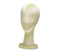 Harilla Mannequin testa parrucca per parrucchiere styling tappetino tappeti per cappello per appuntatore per il salone di casa stilista principiante, Giallo