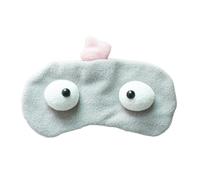 Harilla Maschera per dormire divertente, comoda e carina, per, per dormire o durante un, Grigio