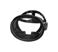 Harilla Maschera Subacquea Occhiali da Immersione Snorkeling Visiera Integrale Campo Visivo Ampio Vetro Temperato Guarnizione Stagna Silicone Fascia , Nero