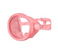 Harilla Maschera Subacquea Occhiali da Immersione Snorkeling Visiera Integrale Campo Visivo Ampio Vetro Temperato Guarnizione Stagna Silicone Fascia , Rosa