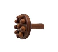 Harilla Massaggiatore per legno a Massaggiatore per spazzola 10 Teste per massaggio Massaggiatore portatile per tessuti profondi Spazzola per meridiano