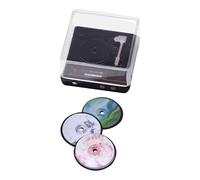 Harilla Mini Lettore CD per Decorazioni di Scene di Vita per Case delle Bambole in 1/6 E 1/12