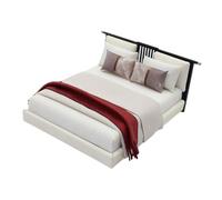 Harilla Mobili per casa delle Bambole, Decorazione per Scena con Tavolo da Sabbia, 1/20, Modello di Letto Matrimoniale Classic Craft, mobili in, Style a