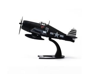 Harilla Modello Aereo F6F Aereo Bambini Modellino Aereo da Caccia Aereo da Collezione in Lega con Carrello Riprodotto E Dettagliata su Supporto Espositivo