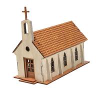 Harilla Modello Casa Europea Kit Costruzione Modello Edificio Puzzle Educativo Legno Decorazione Bambole Adatto per Collezionismo Decorazione Casa Sviluppo Ab, 91054