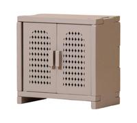 Harilla Modello di Mobili in Miniatura per Casa delle Bambole 1:12 Mini Armadio Portaoggetti, Fatto a Mano, Decorazione per Casa delle Bambole per Negozio E C, Grigio Verde