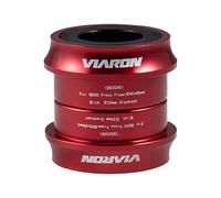 Harilla Movimento Centrale in Lega di Alluminio 68-73 Mm per Mountain Bike, Movimento Centrale Esterno per Guarnitura BB30/PF30 da 24 Mm, BB30AR Rosso