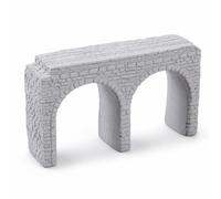 Harilla Muro in Miniatura Fragile Modello in Miniatura Compatto Pannello di Sfondo con Finestra per Collezionisti, Diorami, Plastici Ferroviari, Style to 4