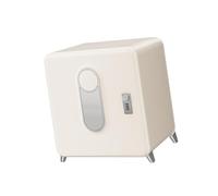 Harilla Organizzatore Documenti Scatola Bloccabile Archivio Scrivania Portatile Cassaforte Multifunzionale Materiale PP Lega Adatto a Studio, Bianco