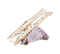 Harilla Ostacolo per Auto Giocattolo RC per Arrampicata con Struttura in Legno Resistente Accessorio Facile da Installare Portatile E Durevole Adatto a, Altalena