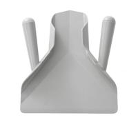 Harilla Paletta da Cucina Sintetica con Punta, Stile Moderno E Minimalista, Pala Alimentare In Plastica Con Doppio Manico, Confezione In Sacchetto