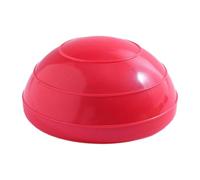 Harilla Palla da Equilibrio Mezza Sfera Cuscino Propriocettivo Pedana Instabile per in PVC con Design Antiscivolo Adatta per Adulti E Bambini Allenament, Rosso