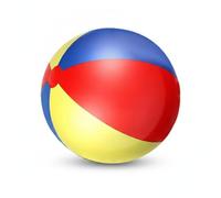 Harilla Palla Gonfiabile da Spiaggia Palla da Gioco Palla da Mare Palla per Esterni in Pvc Durevole Aspetto Brillante per Divertimento All Aperto Adatta a Gite Parco Cortile, 135cm