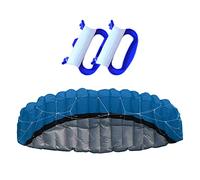 Harilla Paracadute Ad Esterno, Paracadute Gonfiabile con Ruota, Blu