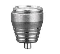 Harilla Parti di Modifica dell'ugello in Metallo Assemblaggio del Modello Sostituzione dell'artefatto Hobby Mini Accessori per ugelli a spruzzo, Argento 6mmx7.5mm