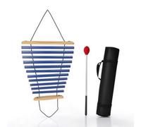 Harilla Percussore Manuale a 9 Note con Corda di Sospensione Nera E Bacchetta Inclusa con Borsa per Riporre lo Strumento Adatto per Rilassamento E Meditazione Quotidiana, color to 2