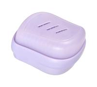Harilla Pettine 2 in 1 per capelli, spazzola per shampoo, esfoliante per il cuoio capelluto, comodo pettine per capelli per shampoo da usare, Viola