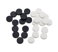 Harilla Pezzi degli Scacchi da Gioco Solo gettoni da Gioco per Scacchi Rotondità Compatto Leggero Dama 1 Inx1 in Pezzi Tavolo robusti Dama