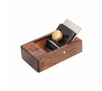 Harilla Pialla Manuale in Legno Pialla a Mano Pialla da Banco Pialla da Falegname Pialla per Superfici Corpo in Ebano in Acciaio Affilata Base Liscia in, 105mm