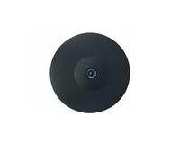 Harilla Piatto Batteria Elettronica Accessorio Tamburo Pad Gomma Realistico Risposta Multizona Sensibilità Avanzata Silenzioso Adatto a Studio Musica E Concerto, 12 Inch Tri-trigger