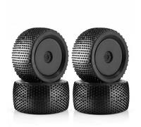 Harilla Pneumatico Camion Rc Ruota Gommata Cerchio Inserti Spugna Supporto Solido Mantiene Forma alle Alte velocità Adatto Amatoriali Allenamenti Intensivi, Nero, Wrs1
