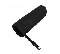 Harilla Porta Bacchette Batteria Custodia Tubo Supporto Strumenti Organizer Sacca Oxford Durevole con Accesso Immediato per Set Batteria Concerto Prova Studio, Nero, Nero