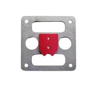 Harilla Porta Metro Nastro Fissaggio Cintura Supporto Multitool Accessorio Metallo Pp Compatto Facile Da Trasportare Adatto per Lavoro Esterno Pro, Piazza