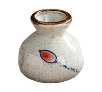 Harilla Porta stuzzicadenti, dispenser per stuzzicadenti, contenitore pratico multifunzionale, organizer per la casa, sala da pranzo, tavolo, Bianco Rosso, 3.7 Cm X 5.3 Cm
