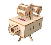 Harilla Progetti scientifici, artigianato in legno, progetti di ingegneria con proiettore, puzzle 3D, esperimenti scientifici per ragazzi e ragazze di 8-10