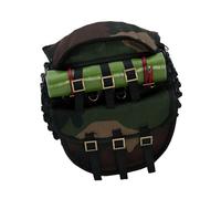 Harilla RC Car Borsa Letto Modello Decorazione Simulazione Accessorio Miniatura Rotolo Composito Durevole Adatto per Aggiornare Aspetto Interno Esterno Auto R, Tappetino Verde, con Borsa per Ruota