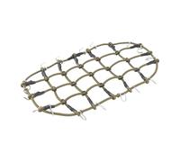 Harilla RC Car Luggage Net per Decorazione Rete Elastica Portabagagli con Ganci in Metallo E Accessorio Simulato Compatibile con Modelli D90 SCX10 90046 Adatt, Verde