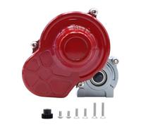 Harilla Scatola Ingranaggi per Auto RC con Ingranaggi Motore in Scala 1:10 per Camion cingolato RC SCX10 II, Argento