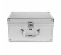 Harilla Security Storage Case Scatola di Custodia Valigetta Contenitore in Alluminio con di Blocco E Interno Ammortizzato con Presa Superiore Adatta per