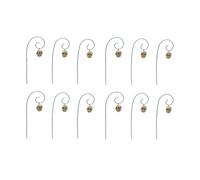 Harilla Set di 12 Mini Picchetti Decorativi per Vasi di Fiori, Aiuole