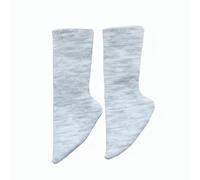 Harilla Set di 3 Calzini per Bambole BJD, Calzini Morbidi in Cotone, Calzini al Ginocchio con Elastico E Aspetto Plissettato Realistico per Bambole in 1, 2 Pezzi