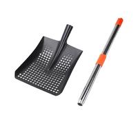 Harilla Sifting Spade Scolapasta Sieve Spada Setaccio Realizzato in Acciaio Inox Resistente Perfetto per La Filtrazione di Sabbia E Detriti Adatto per P, 80 Cm