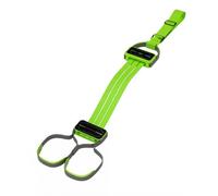 Harilla Silicone Pull Up Band Fascia Allenamento Assistenza Trazioni Cinghia Resistente con LED per Monitoraggio Immediato Adatta per Trazioni Alla Sbarra, Verde, Verde Con Contatore