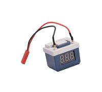 Harilla Simulazione di Allarme Basso RC Modello di Auto Decorazione Comoda Batteria per Auto RC per Tester Batteria Lipo per Cingolati 1/10, Blu
