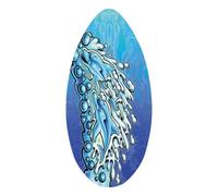 Harilla Skimboard in Legno, tavola da Surf per Uso Esterno, Adatta a Tutti, Onda