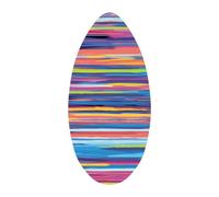 Harilla Skimboard per L'acqua della Spiaggia, Tavola da Surf Resistente con Corpo in Legno, Skimboard per Principianti, Adolescenti, Tutti Skimming, a, 35 Pollici