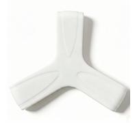 Harilla Strap Cinturino Universale da con Design Anti-perdita in Silicone Flessibile Struttura Ergonomica Compatta Adatto per Immersioni Snorkeling Nuoto Competitivo Attività Acquatiche , Bianco , L