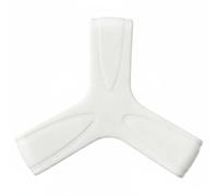 Harilla Strap Cinturino Universale da con Design Anti-perdita in Silicone Flessibile Struttura Ergonomica Compatta Adatto per Immersioni Snorkeling Nuoto Competitivo Attività Acquatiche , Bianco , M