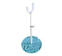 Harilla Supporto Bambola 1/12 Stand per Bambole Porta Bambola Altezza Variabile Base Solida Apertura a U Materiale Durevole Adatto per Mostra Collezionismo, Verde