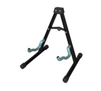 Harilla Supporto per chitarra Supporto per chitarra Supporto per chitarra ammortizzati Supporto per chitarra acustica portatile professionale stabile, Maniglia Blu