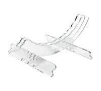 Harilla Supporto per parcheggio biciclette, facile da installare, stabile, portatile, pratico, trasparente, porta accessori.