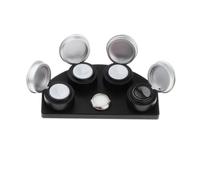 Harilla Supporto per tazza dell'olio dell'orologio Strumento per la riparazione dell'utensile per l'immersione dell'olio Vassoio per l'olio per la riparazione, ARGENTO