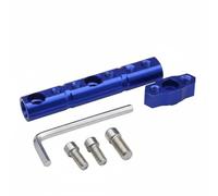 Harilla Supporto Specchio Supporto Manubrio Adattatore Prolunga Multifunzione Materiale Durevole Alluminio Spazio Ampliato Adatto per cicli E Biciclette Elettriche , Blu